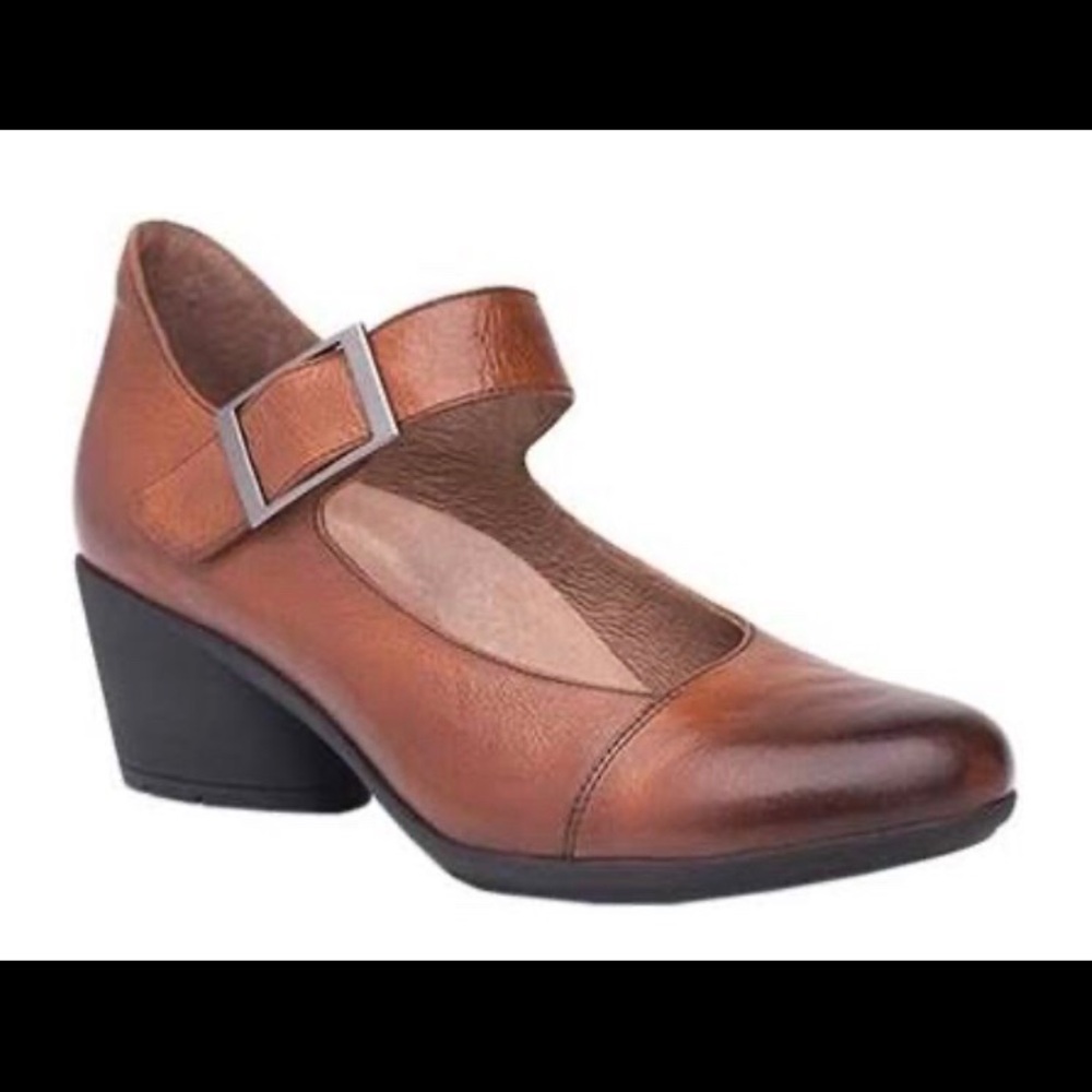 Dansko Roxanne Mary Jane chestnut 40 (US 9.5)